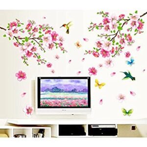 Decals Design ‘Flowers Branch’ Wall Sticker (PVC Vinyl, 60 c…