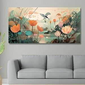 SAF Unframed Rolled Art Print||Nature Art Canvas Wall Art Pr…