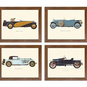 Painting Mantra Vintage Car, Bugatti-Mercedes-Delage-Hispano…