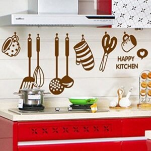 Decals Design ‘Stylish Kitchen’ Wall Sticker (PVC Vinyl, 60 …