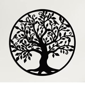 DEKADRON Metal Wall Art – Tree of Life – Family Tree Metal W…