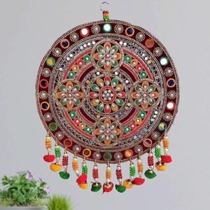 REPTUM DECOR Traditional ROUND FLORAL DESIGN WALL HANGING Di…