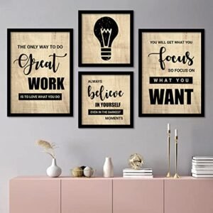 kotart – Framed Posters for Home and Office Wall Decor – Mot…